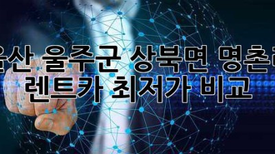 울산 울주군 상북면 명촌리 렌트카 최저가 비교